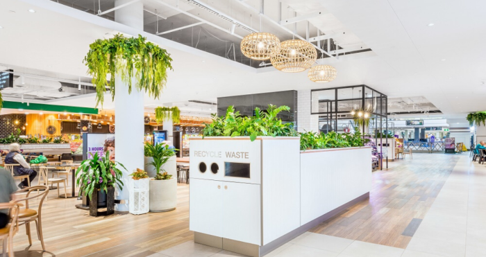 Fresh food indooroopilly precinct centre shopping mall refurbishment Indooroopilly shopping centre food court